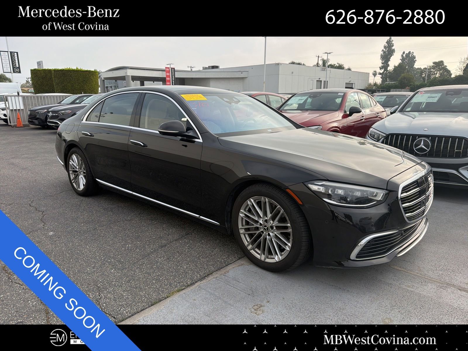 Used 2021 Mercedes-Benz S 580 4MATIC Sedan image 1