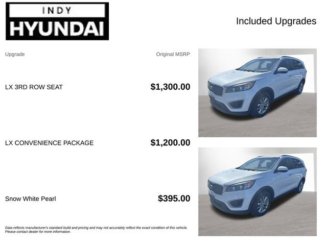 Used 2016 Kia Sorento FWD w/ LX Convenience Package image 4