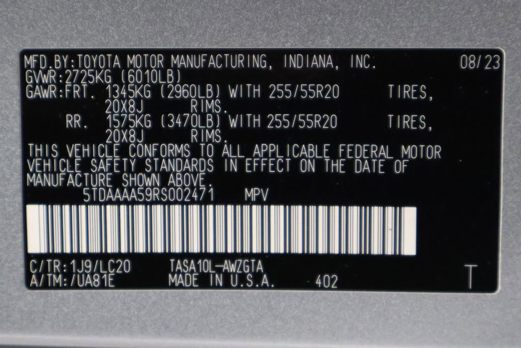 Used 2024 Toyota Grand Highlander Limited image 17