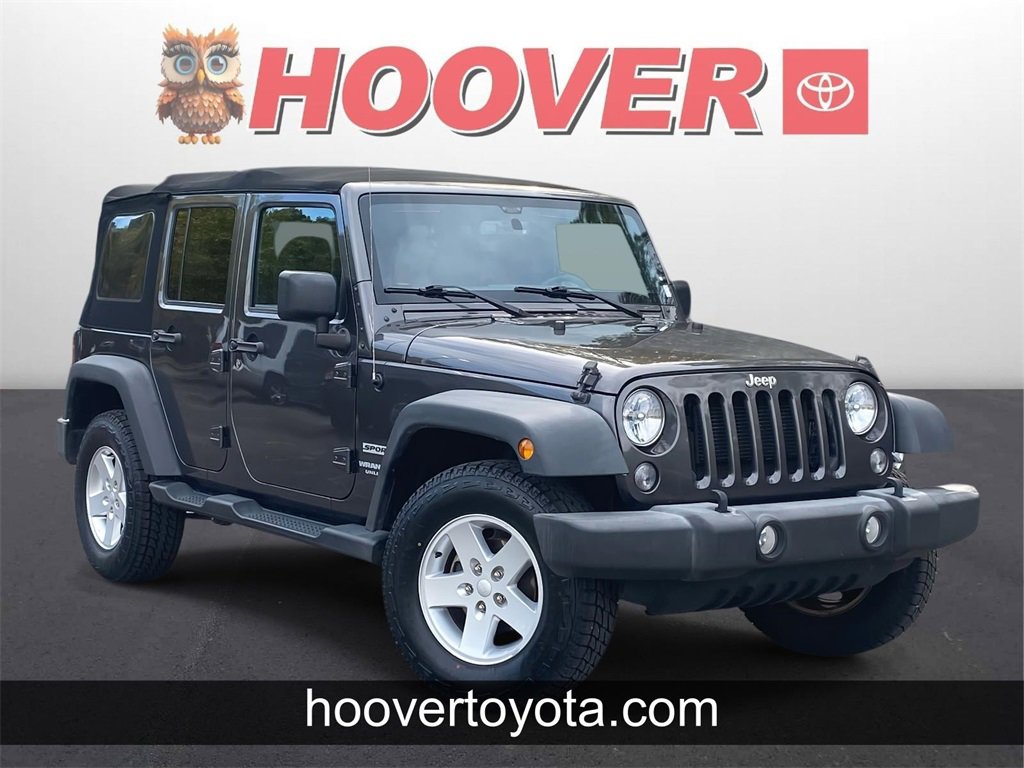 Used 2017 Jeep Wrangler Unlimited Sport w/ Quick Order Package 24S