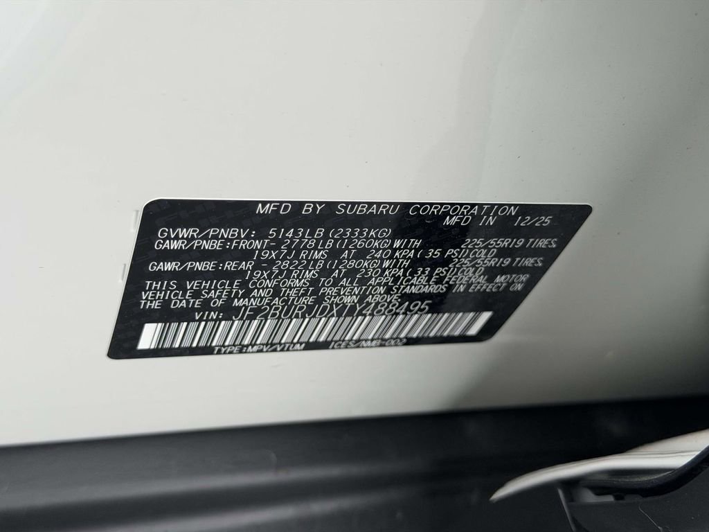 Used 2026 Subaru Outback Touring XT AWD/4WD image 27