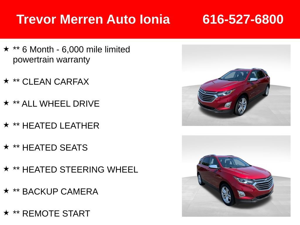 Used 2021 Chevrolet Equinox Premier AWD/4WD image 8