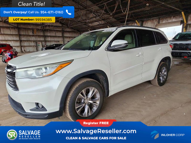 Used 2015 Toyota Highlander XLE image 1