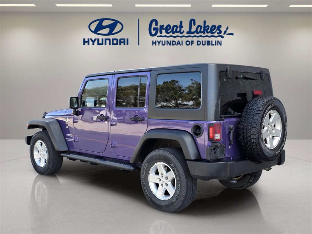 Used 2017 Jeep Wrangler Unlimited Sport w/ Quick Order Package 24S image 3