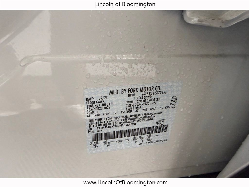 Certified 2023 Lincoln Nautilus Reserve w/ Equipment Group 201A image 17