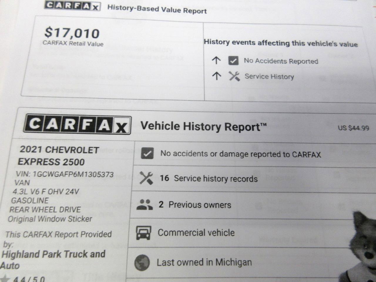 Used 2021 Chevrolet Express 2500 w/ Driver Convenience Package image 38