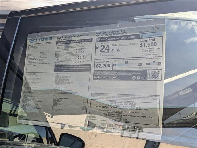 New 2025 Hyundai Santa Fe Calligraphy w/ Tow & Go Package image 18
