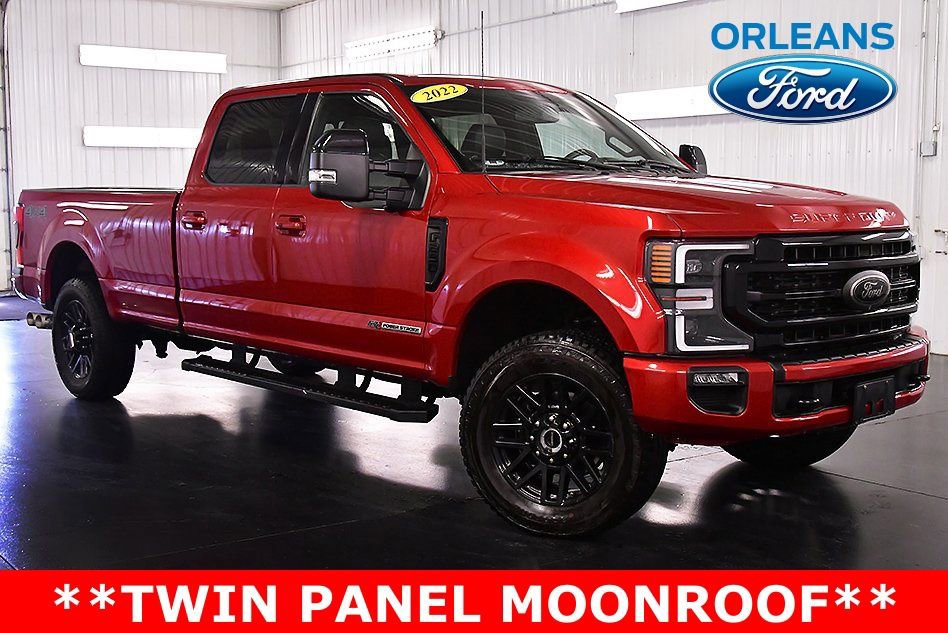 Used 2022 Ford F250 Lariat w/ Black Appearance Package image 1