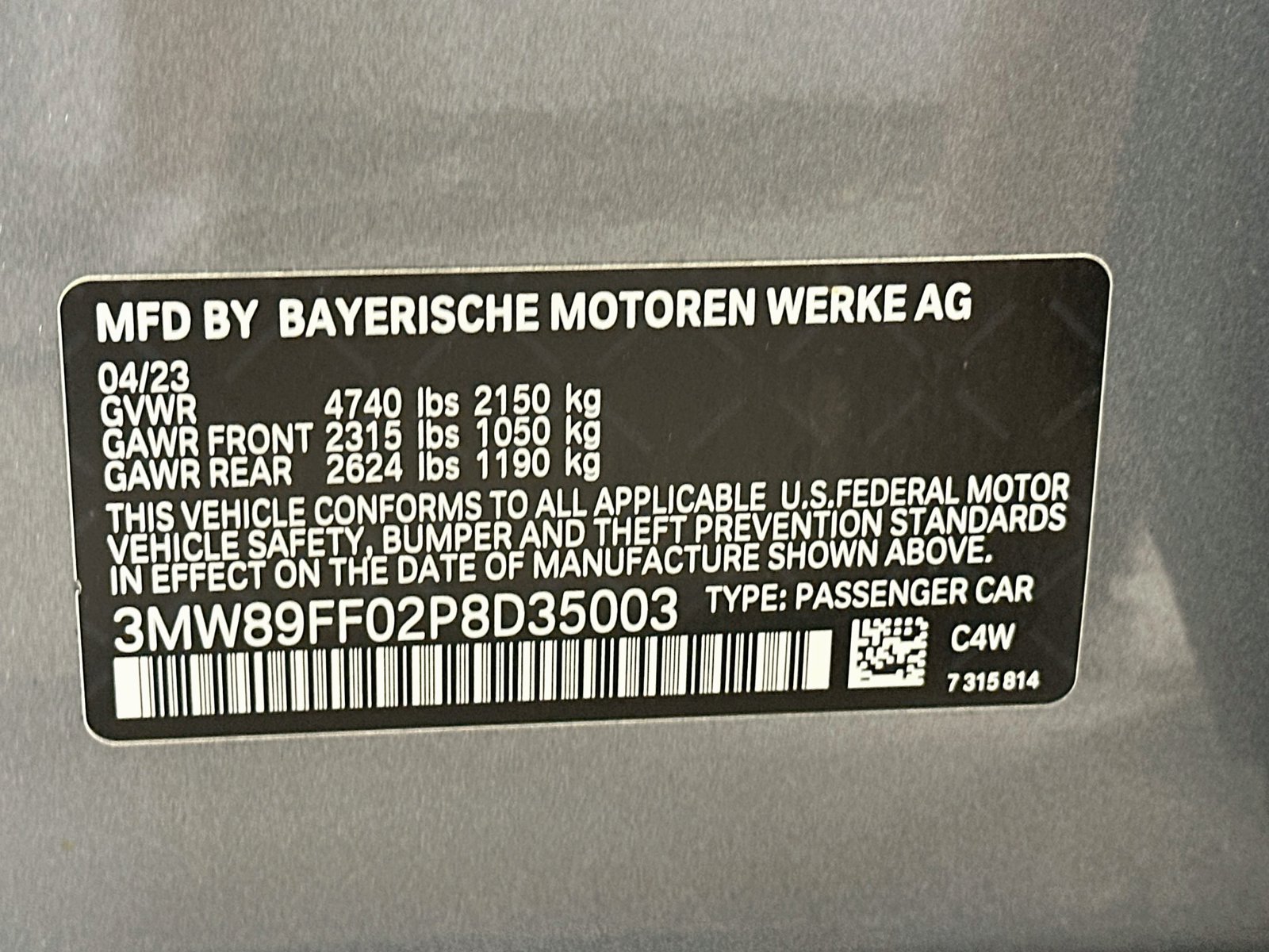 Used 2023 BMW 330i xDrive Sedan w/ Convenience Package AWD/4WD image 47