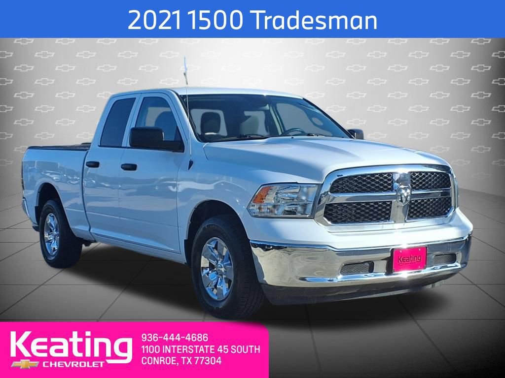 Used 2021 RAM 1500 Tradesman w/ Chrome Plus Package