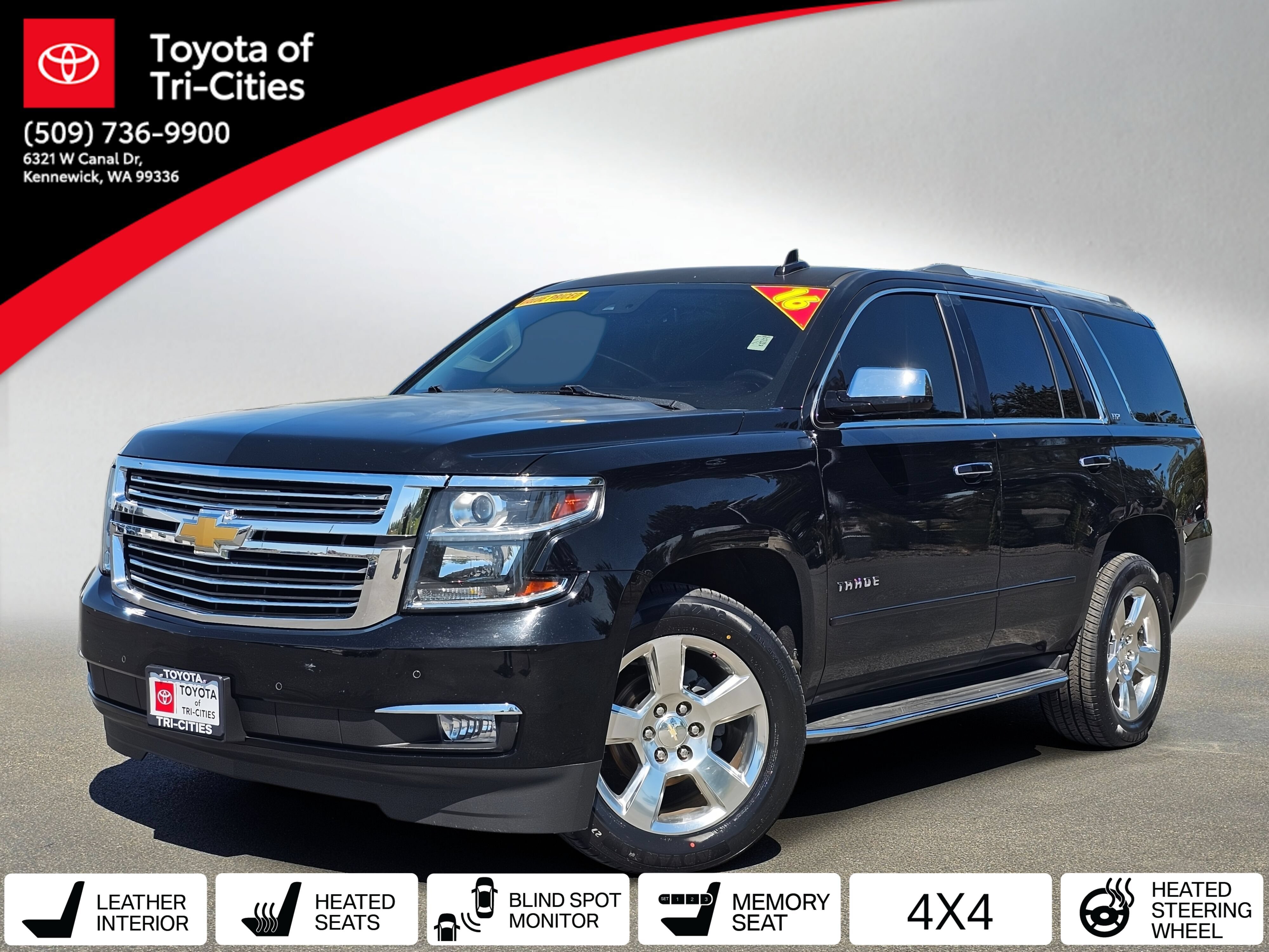 Used 2016 Chevrolet Tahoe LTZ AWD/4WD image 1