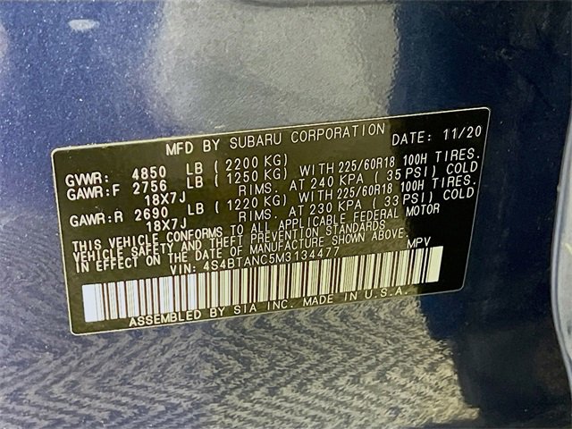 Used 2021 Subaru Outback Limited w/ Popular Package #2 image 35