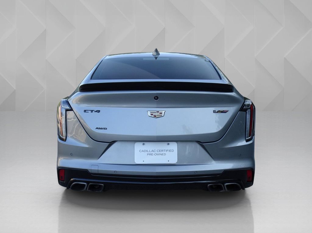 Certified 2024 Cadillac CT4 V w/ LPO, ONYX Package AWD/4WD image 4