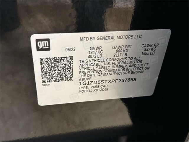 Certified 2023 Chevrolet Malibu LT image 28