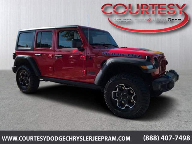 Certified 2023 Jeep Wrangler Unlimited Rubicon 4xe AWD/4WD image 1