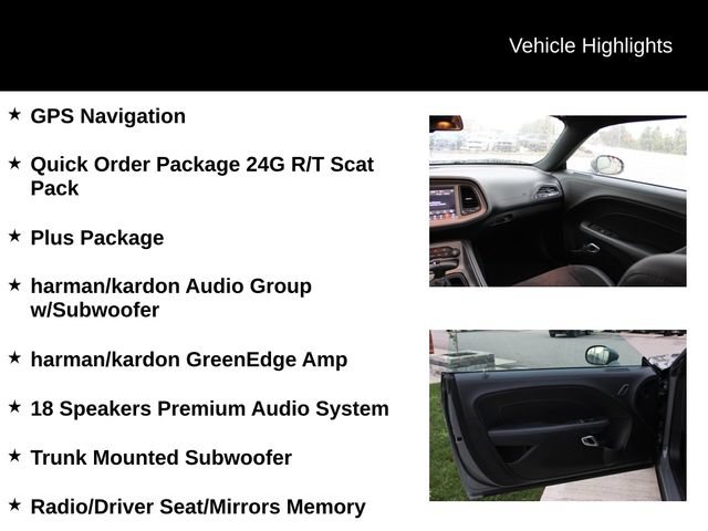Used 2023 Dodge Challenger R/T Scat Pack w/ Plus Package RWD image 4
