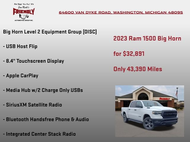 Used 2023 RAM 1500 Big Horn image 25