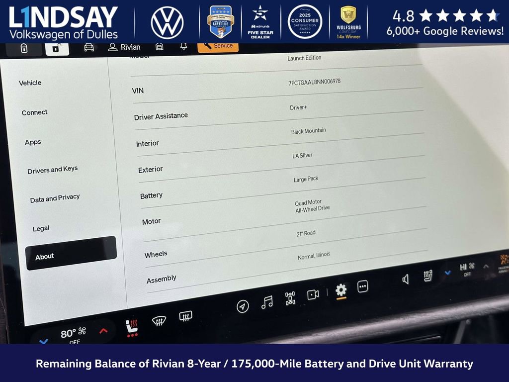 Used 2022 Rivian R1T Launch Edition image 24