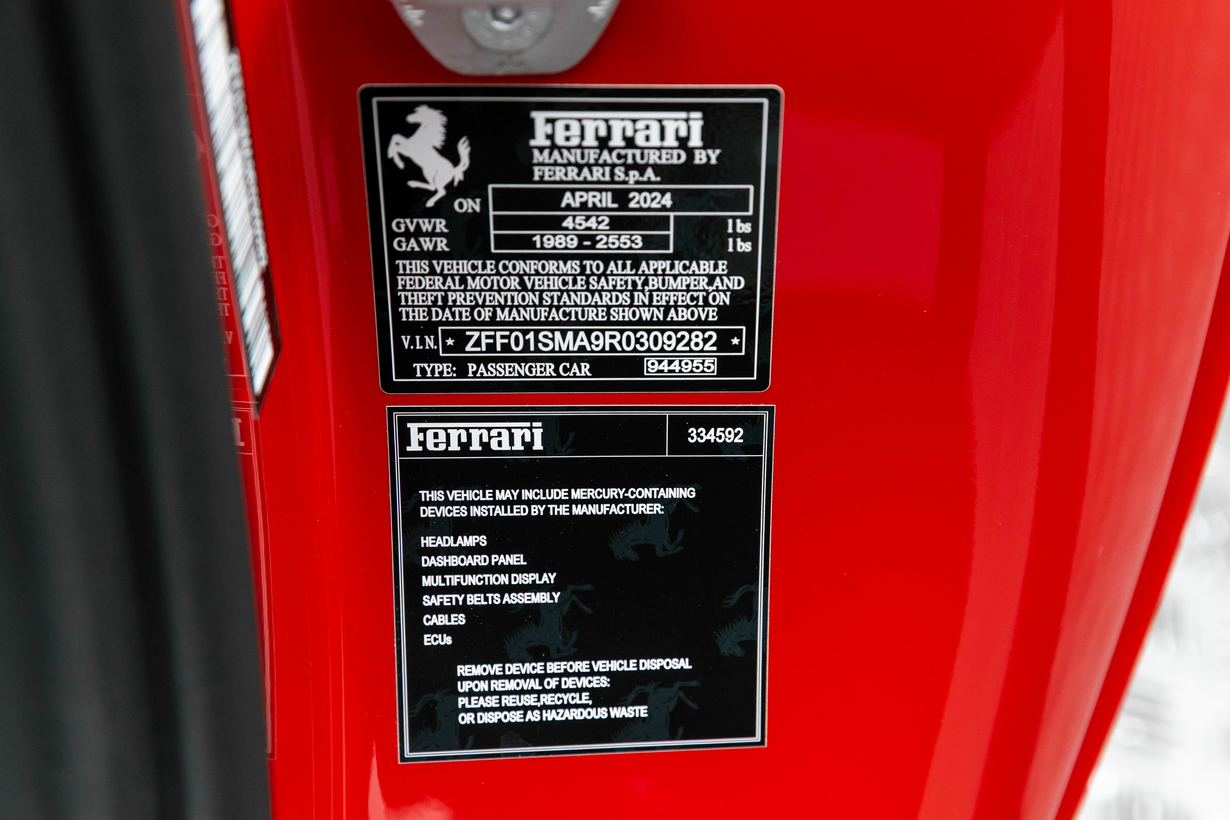 Certified 2024 Ferrari 296 GTS image 18