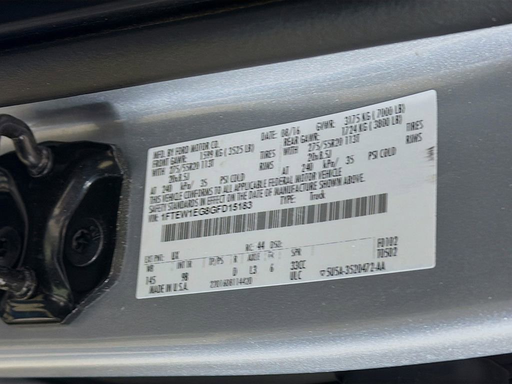 Used 2016 Ford F150 Platinum w/ Equipment Group 701A Luxury image 40