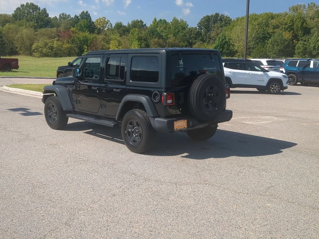 Certified 2023 Jeep Wrangler Unlimited Sport AWD/4WD image 3