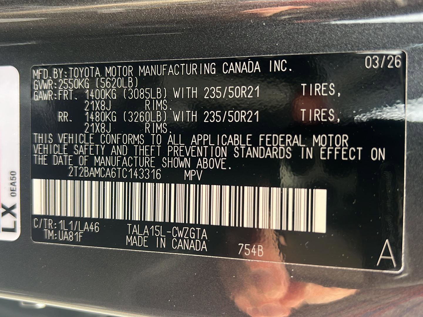 New 2026 Lexus RX 350 w/ Luxury Package image 39