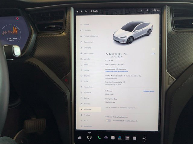 Used 2018 Tesla Model X 100D AWD/4WD image 16