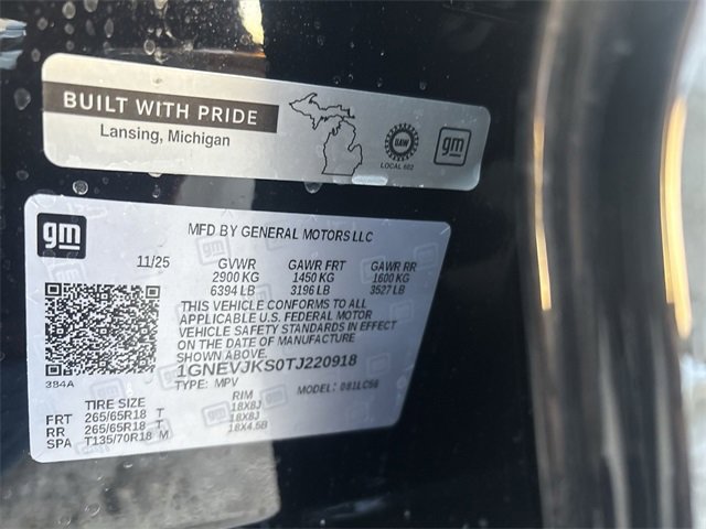 New 2026 Chevrolet Traverse Z71 w/ LPO, Floor Liner Package image 35