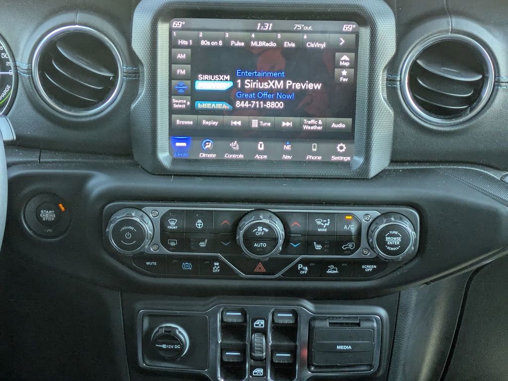 Used 2021 Jeep Wrangler Unlimited Rubicon 4xe w/ Steel Bumper Group image 23