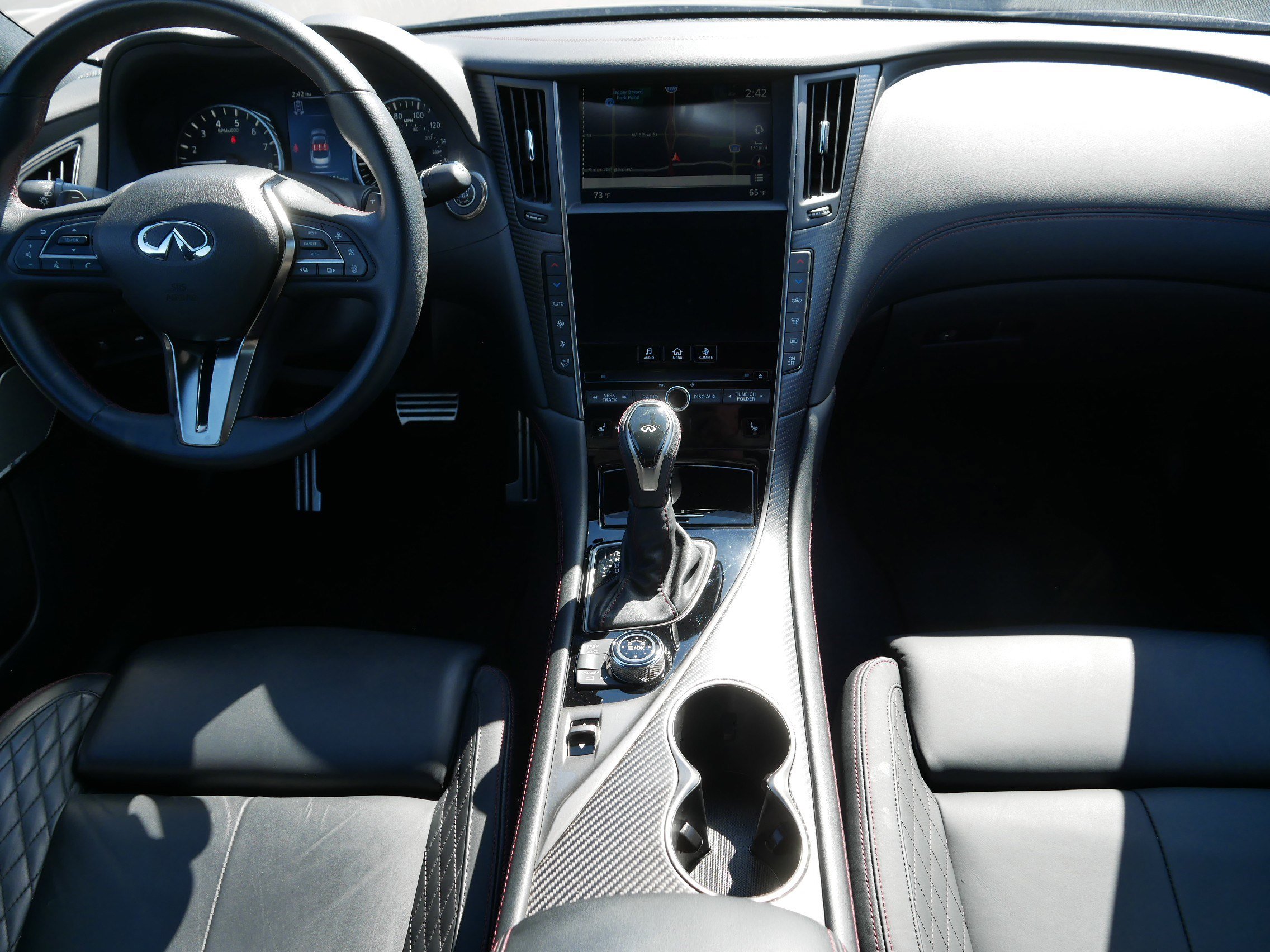 Certified 2023 INFINITI Q50 Red Sport 400 w/ Black Opal Edition image 10