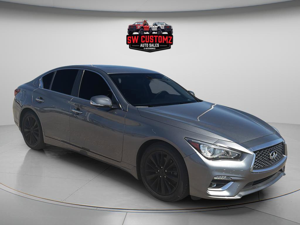 Used 2022 INFINITI Q50 Luxe w/ Cargo Package image 1