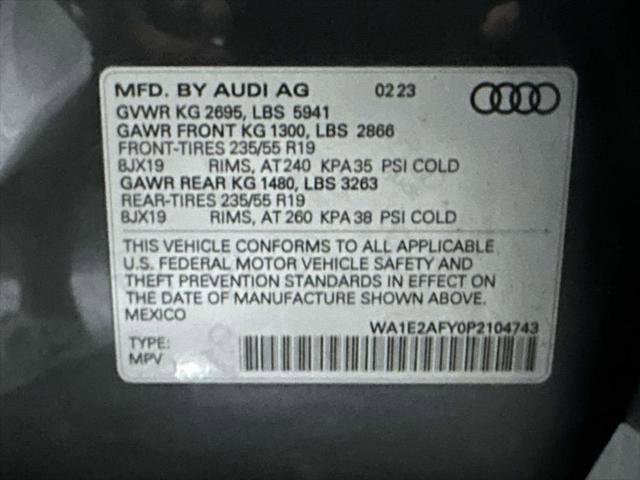 Used 2023 Audi Q5 e Premium Plus w/ Premium Plus Package AWD/4WD image 33