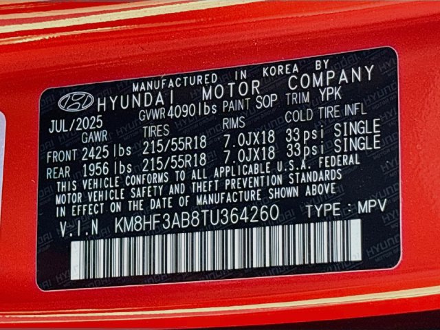 New 2026 Hyundai Kona SEL Sport FWD image 30