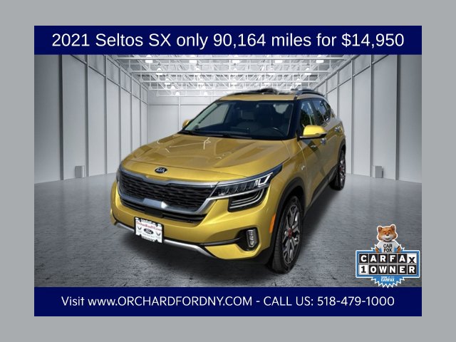Used 2021 Kia Seltos SX w/ SX Sunroof Package