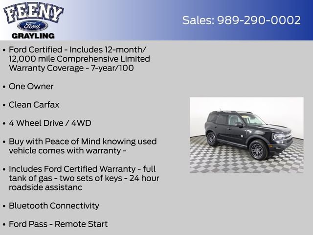 Certified 2022 Ford Bronco Sport Big Bend image 4