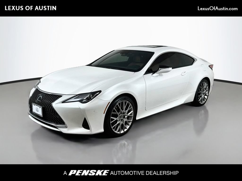 Certified 2022 Lexus RC 350 w/ Premium Package RWD image 1