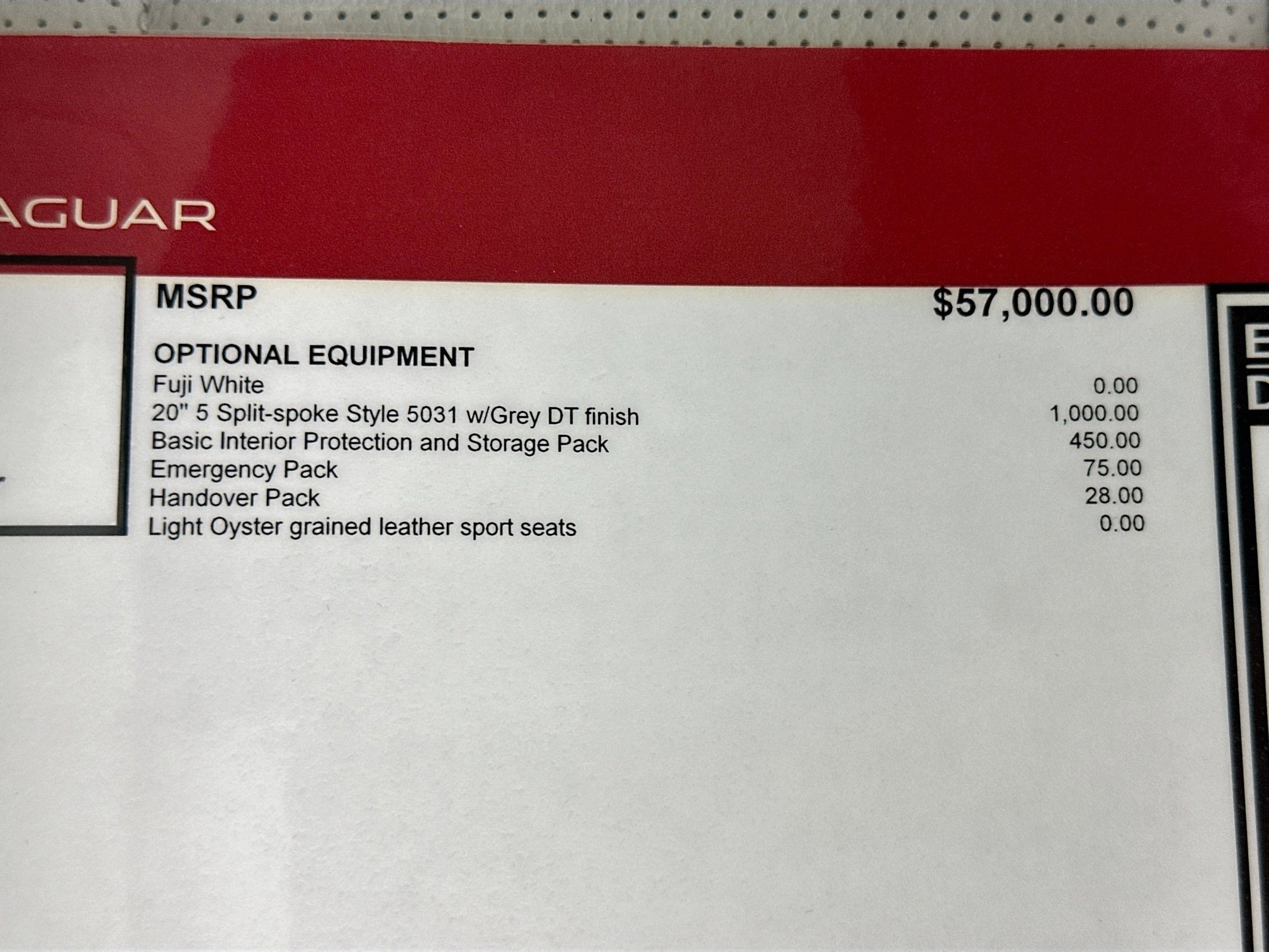 Used 2026 Jaguar F-PACE R-Dynamic S image 29