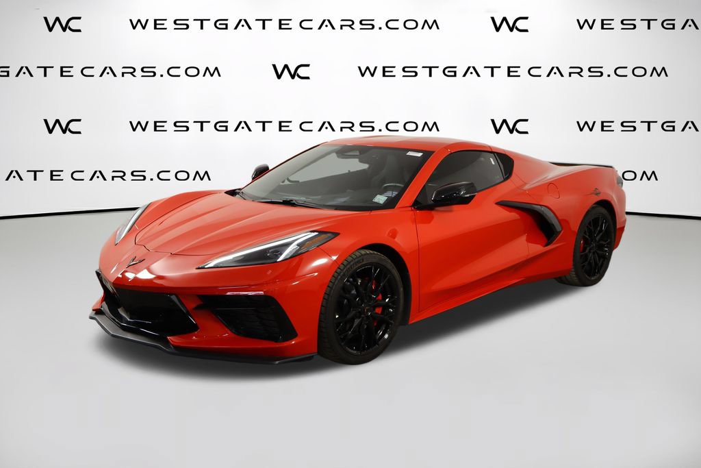 Used 2025 Chevrolet Corvette Stingray Preferred Cpe w/ Stealth Interior Trim Package RWD image 1