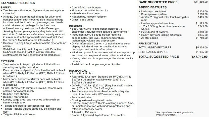 Used 2015 Chevrolet Silverado 1500 LT w/ All Star Edition image 2