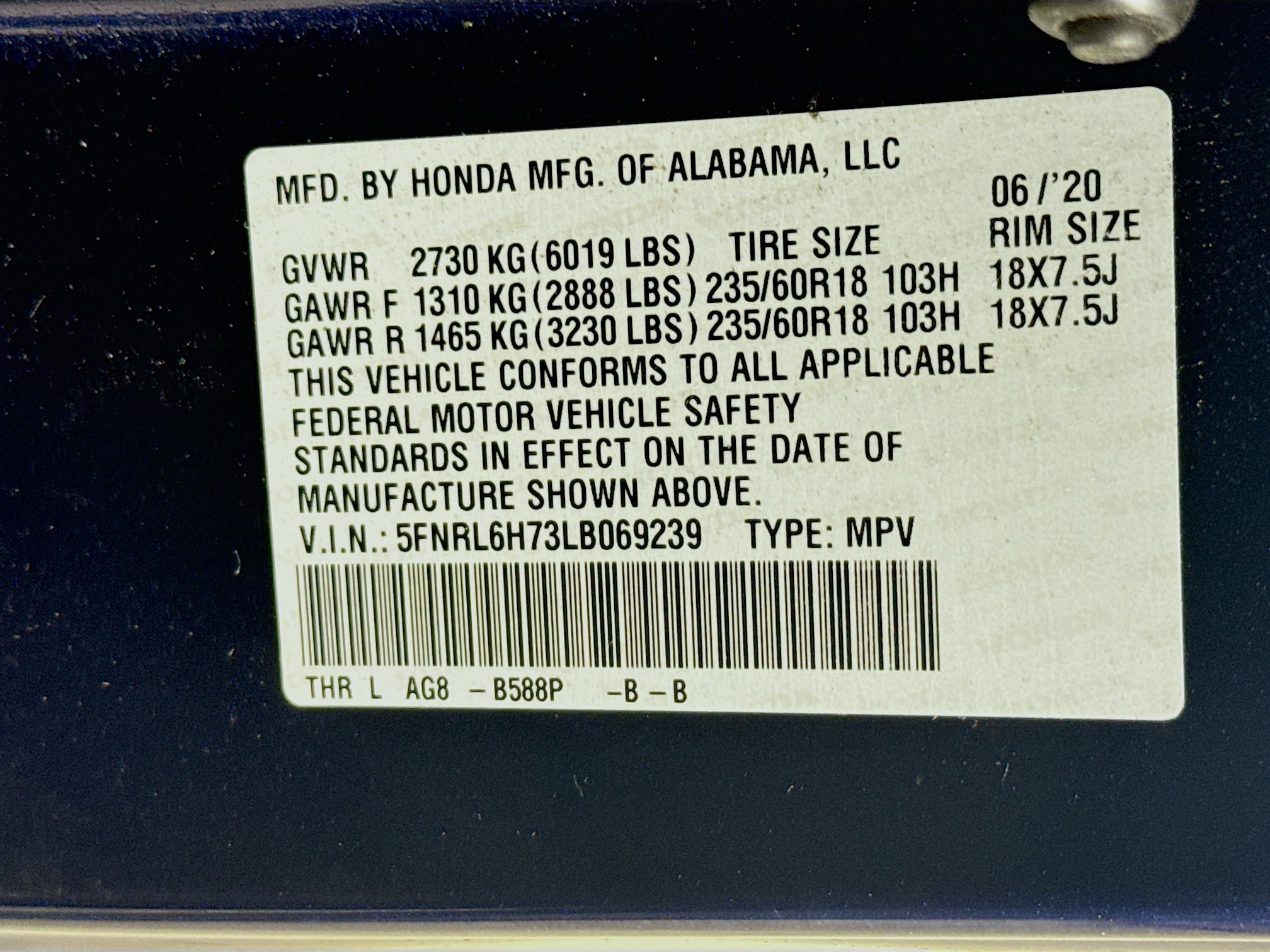 Used 2020 Honda Odyssey EX-L image 40