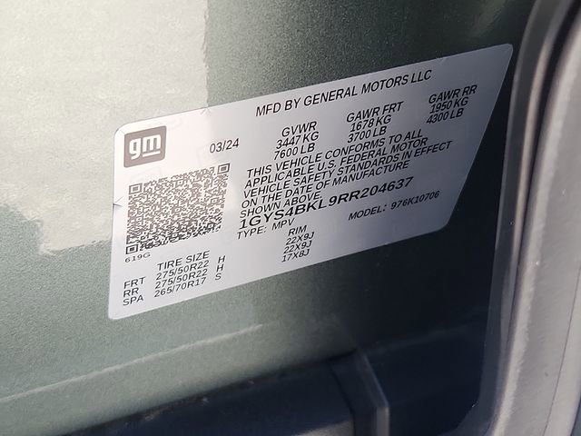 Certified 2024 Cadillac Escalade Premium Luxury w/ LPO, Floor Liner Package AWD/4WD image 28