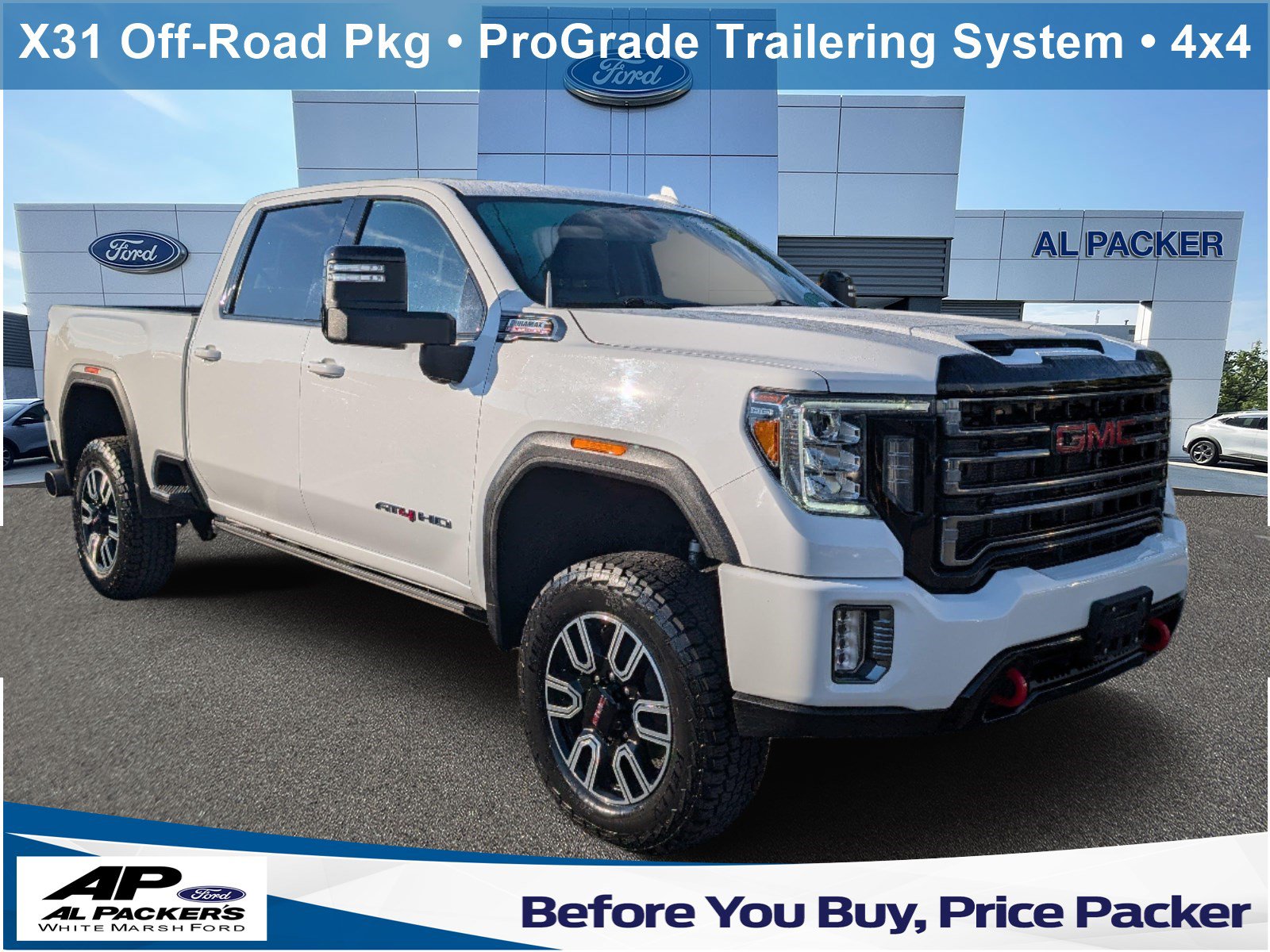 Used 2021 GMC Sierra 3500 AT4 w/ Gooseneck/5TH Wheel Package
