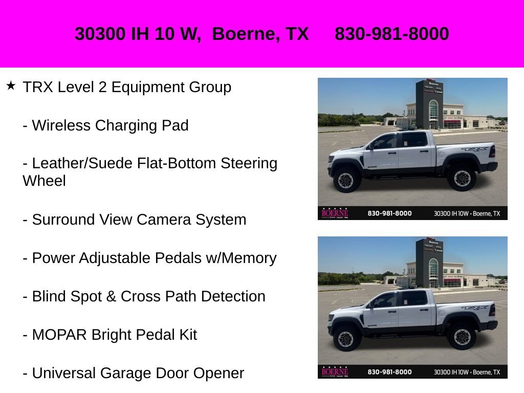 Used 2023 RAM 1500 TRX w/ TRX Level 2 Equipment Group AWD/4WD image 20