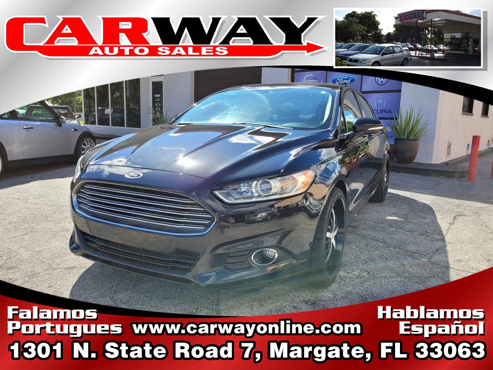 Used 2013 Ford Fusion SE image 1