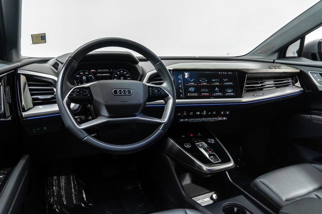 Used 2023 Audi Q4 e-tron Prestige w/ Black Optic Package AWD/4WD image 4