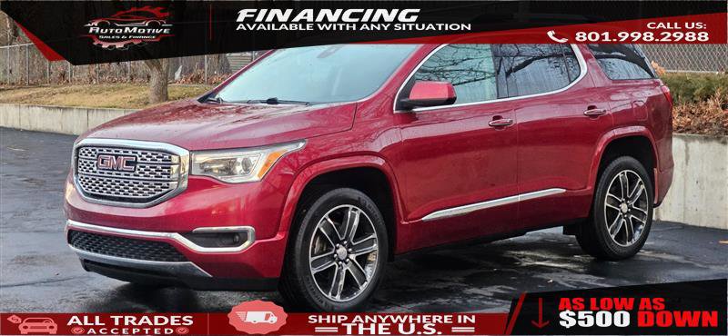 Used 2019 GMC Acadia Denali w/ LPO, Floor Liner Package