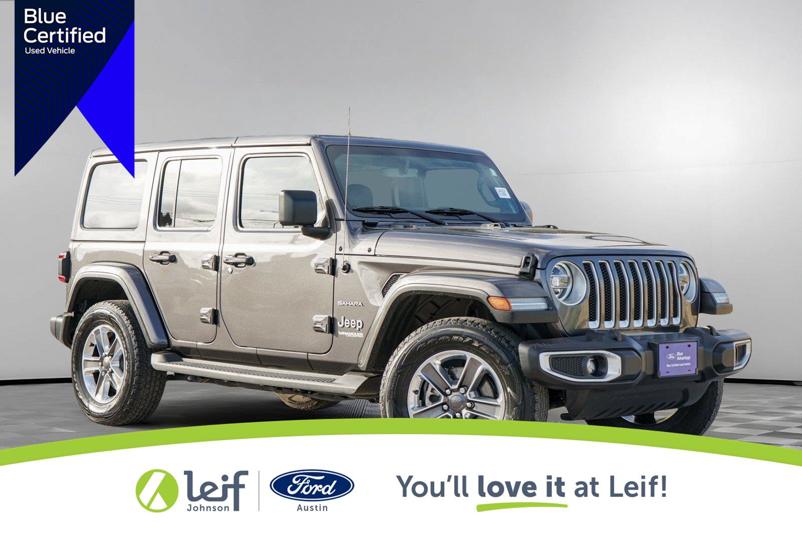 Used 2021 Jeep Wrangler Unlimited Sahara AWD/4WD image 1