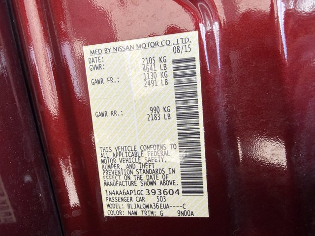 Used 2016 Nissan Maxima 3.5 S FWD image 25