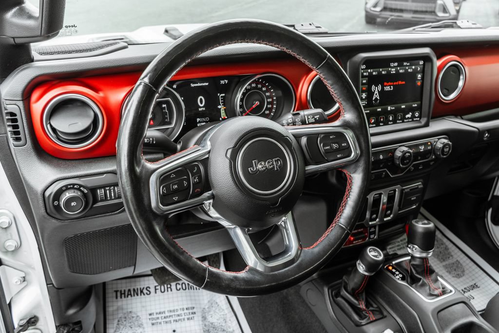 Used 2021 Jeep Wrangler Rubicon w/ Uconnect 4C Nav & Sound Group AWD/4WD image 10