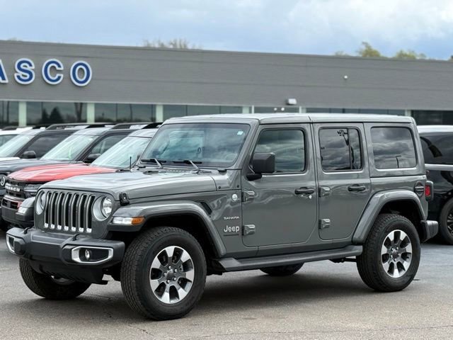 Used 2023 Jeep Wrangler Unlimited Sahara w/ Cold Weather Group AWD/4WD image 41